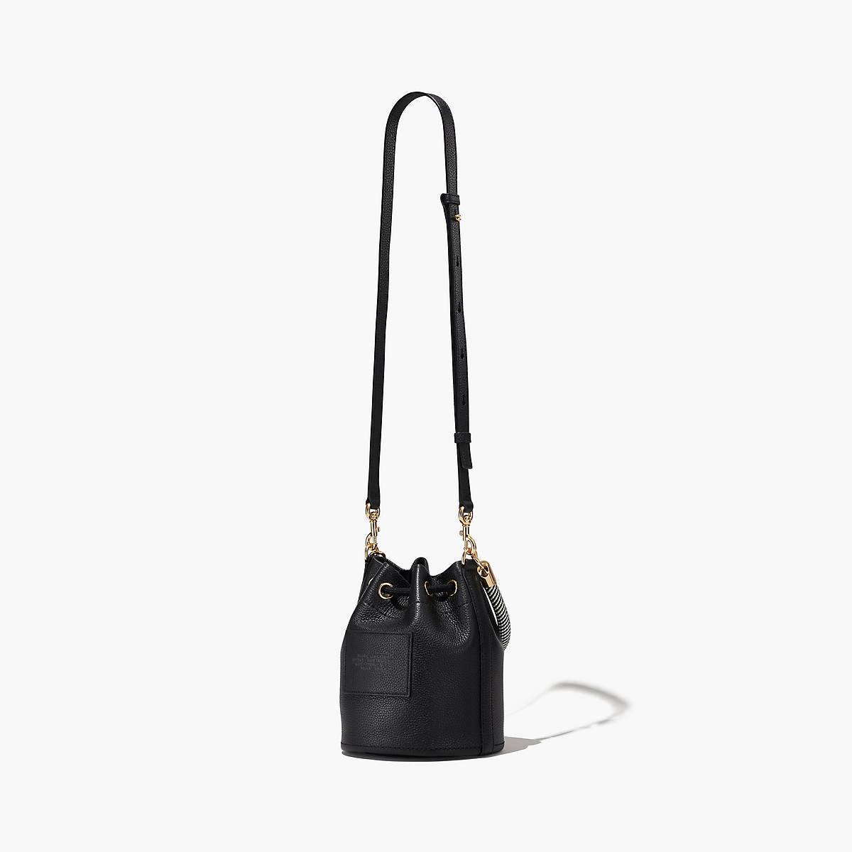 Marc Jacobs Leather Bucket Väska Dam Svarta | PHZ-267538