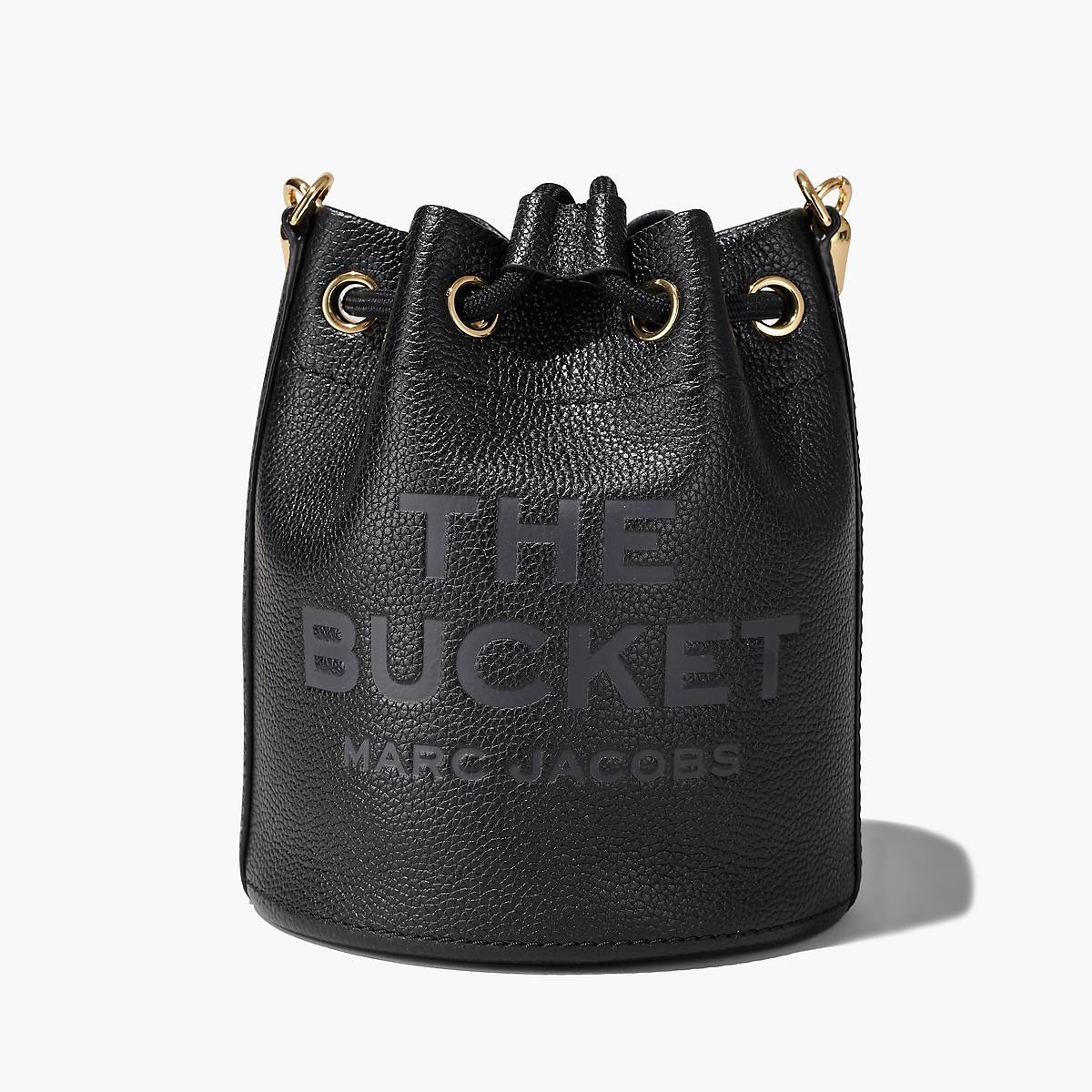 Marc Jacobs Leather Bucket Väska Dam Svarta | PHZ-267538