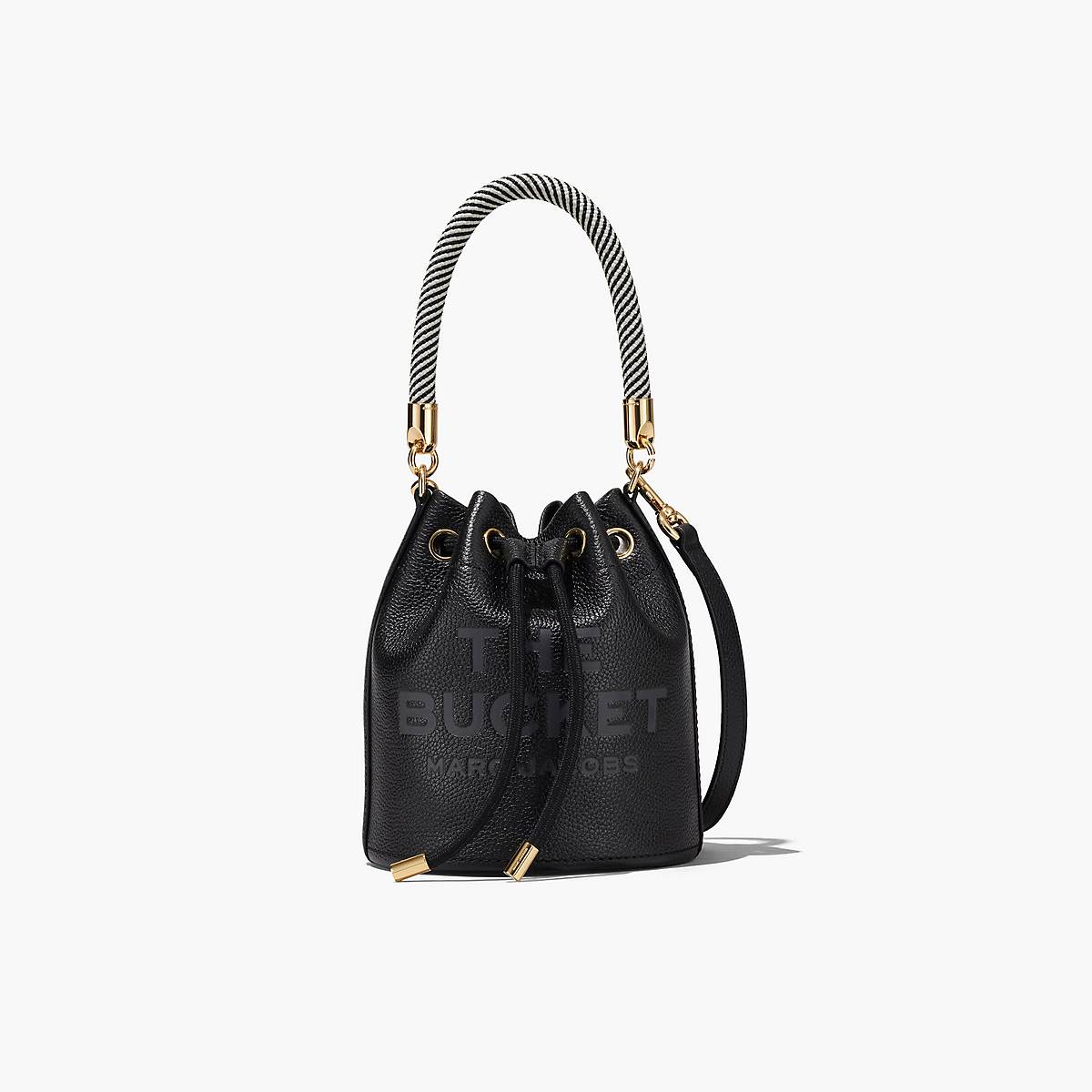 Marc Jacobs Leather Bucket Väska Dam Svarta | PHZ-267538