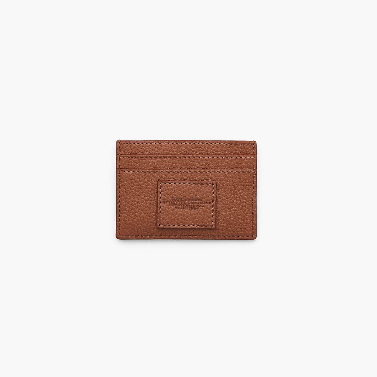 Marc Jacobs Leather Card Case Plånbok Dam Bruna | KNH-269478