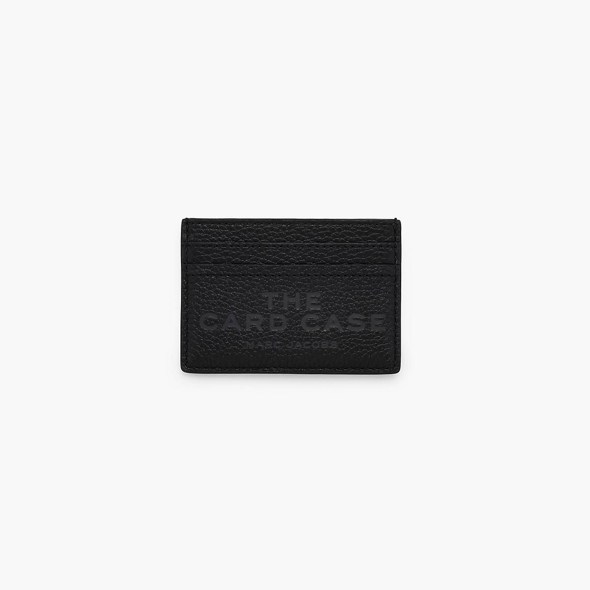 Marc Jacobs Leather Card Case Plånbok Dam Svarta | HOA-102965