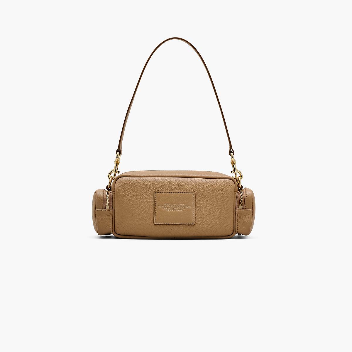 Marc Jacobs Leather Cargo Axelväska Dam Bruna | TKC-543716