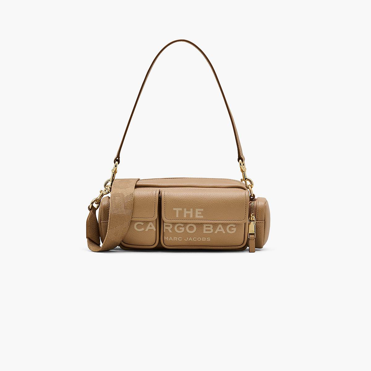 Marc Jacobs Leather Cargo Axelväska Dam Bruna | TKC-543716