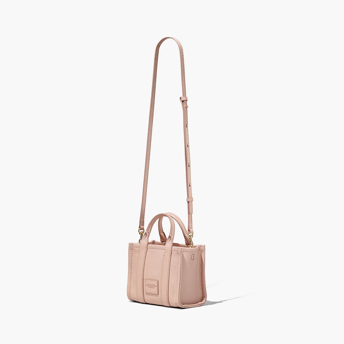 Marc Jacobs Leather Crossbody Toteväska Dam Rosa | CLX-672583