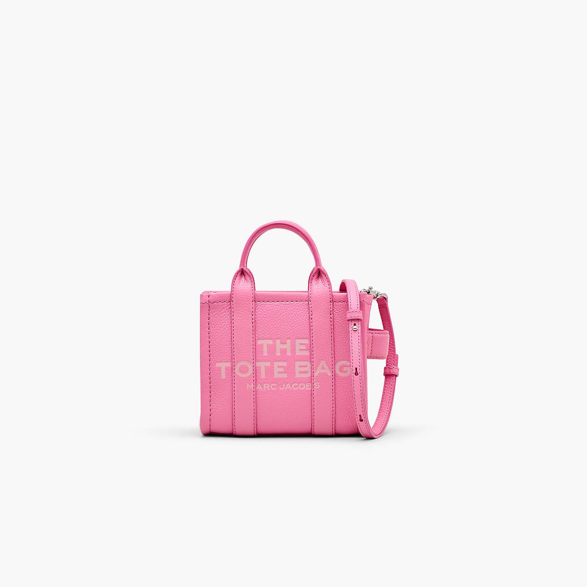 Marc Jacobs Leather Crossbody Toteväska Dam Rosa | DEQ-514297