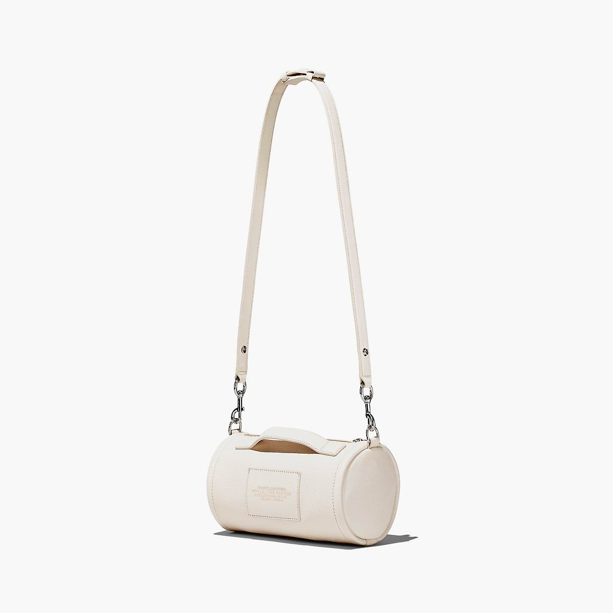 Marc Jacobs Leather Duffle Crossbody Väska Dam Silver | DZA-045738