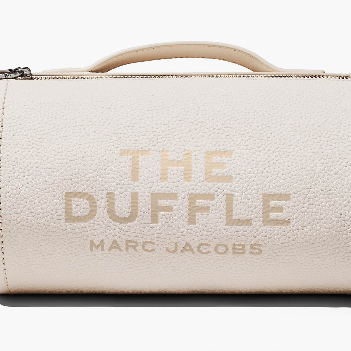 Marc Jacobs Leather Duffle Crossbody Väska Dam Silver | DZA-045738