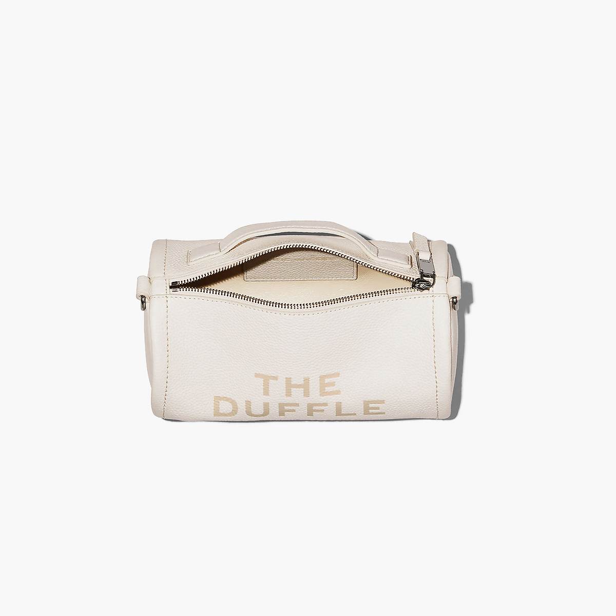 Marc Jacobs Leather Duffle Crossbody Väska Dam Silver | DZA-045738