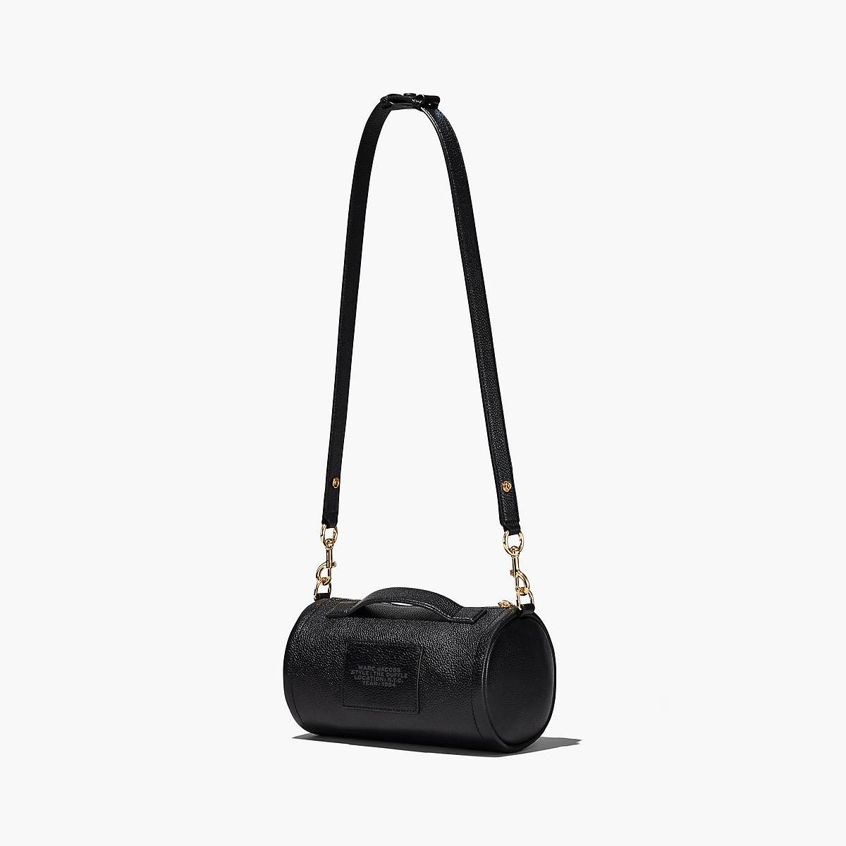 Marc Jacobs Leather Duffle Crossbody Väska Dam Svarta | CSM-432516