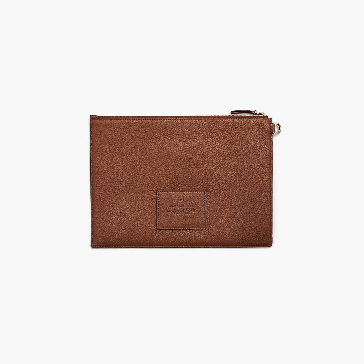 Marc Jacobs Leather Large Pouch Plånbok Dam Bruna | ORY-803294