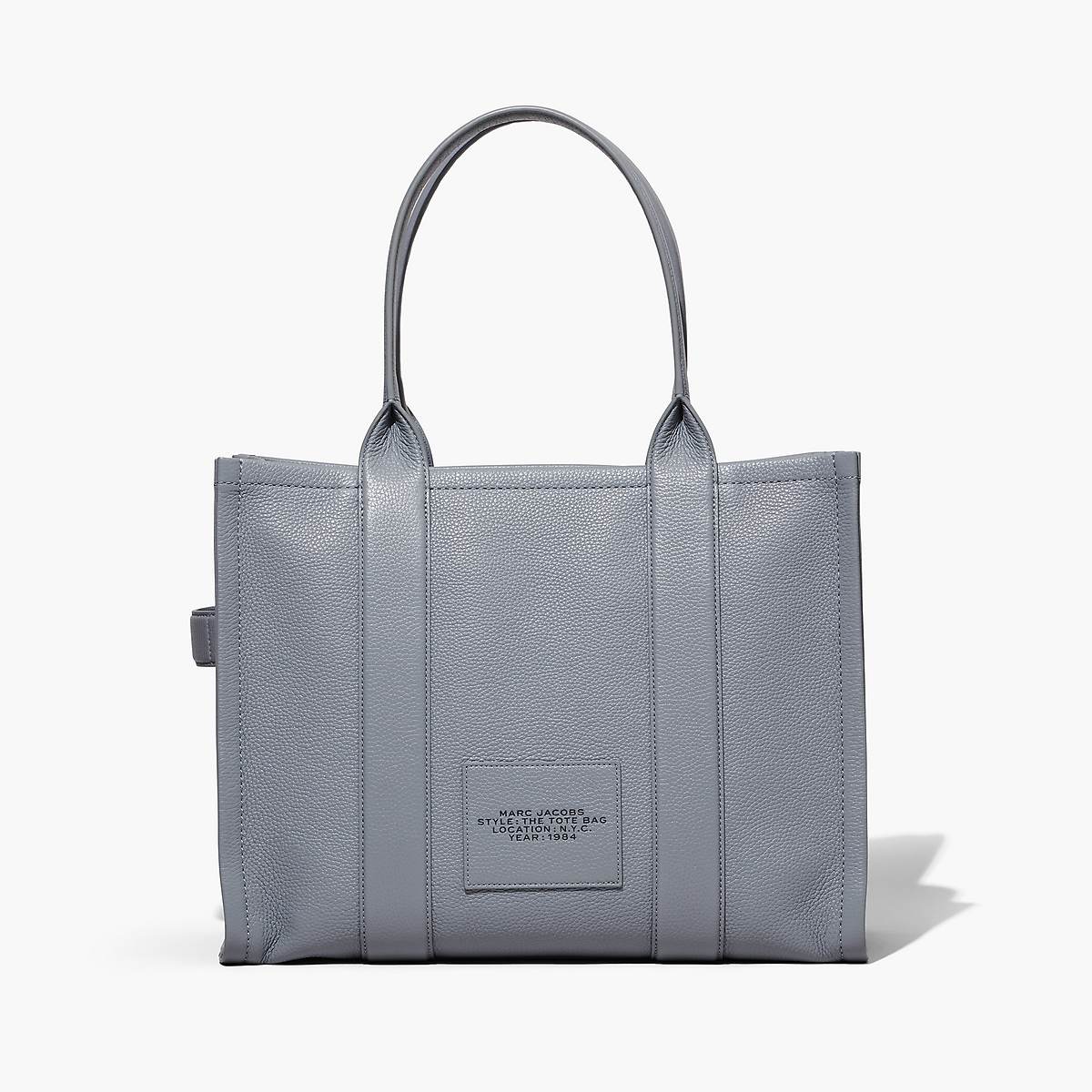 Marc Jacobs Leather Large Toteväska Dam Grå | INU-703921