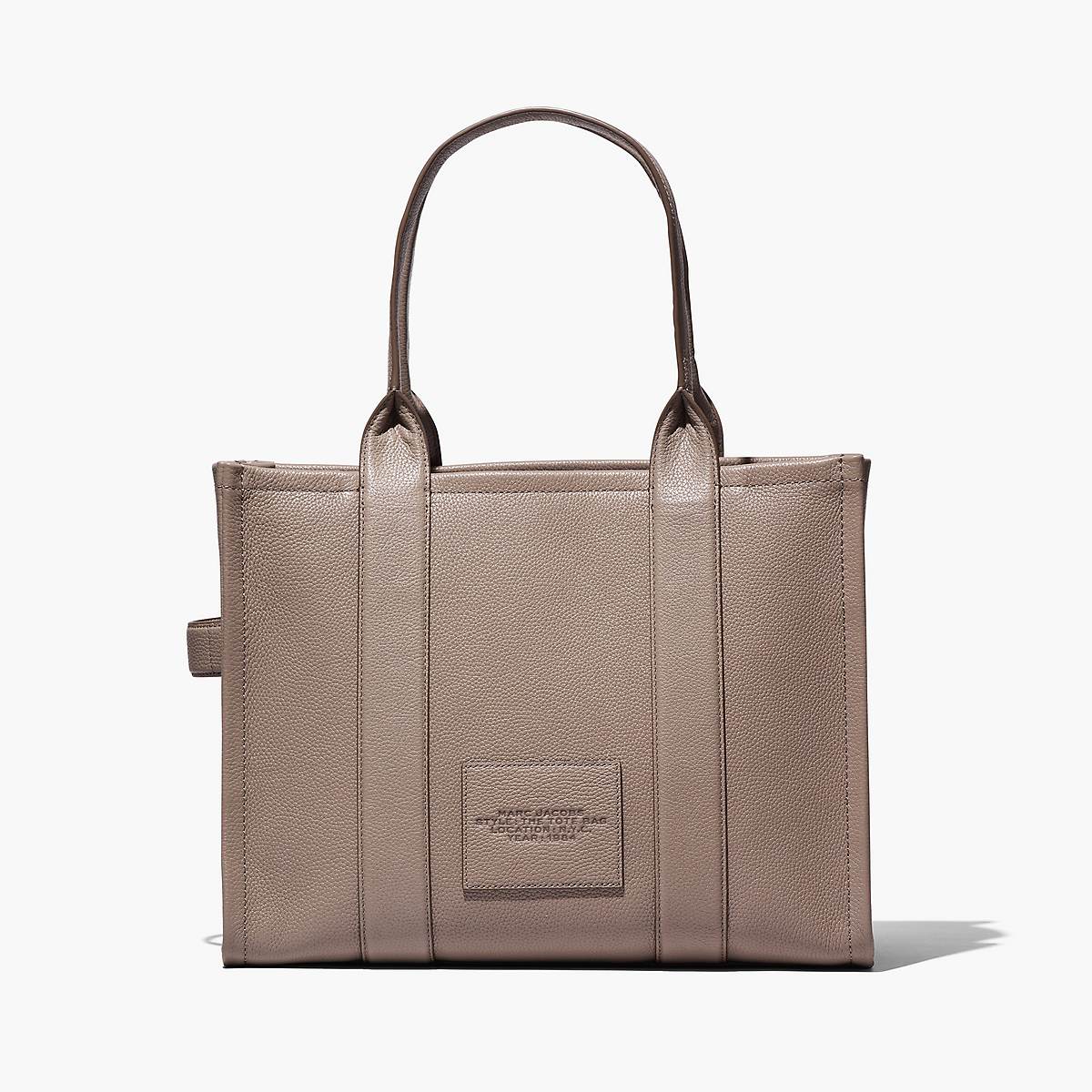 Marc Jacobs Leather Large Toteväska Dam Ljusgrå | ESQ-305687