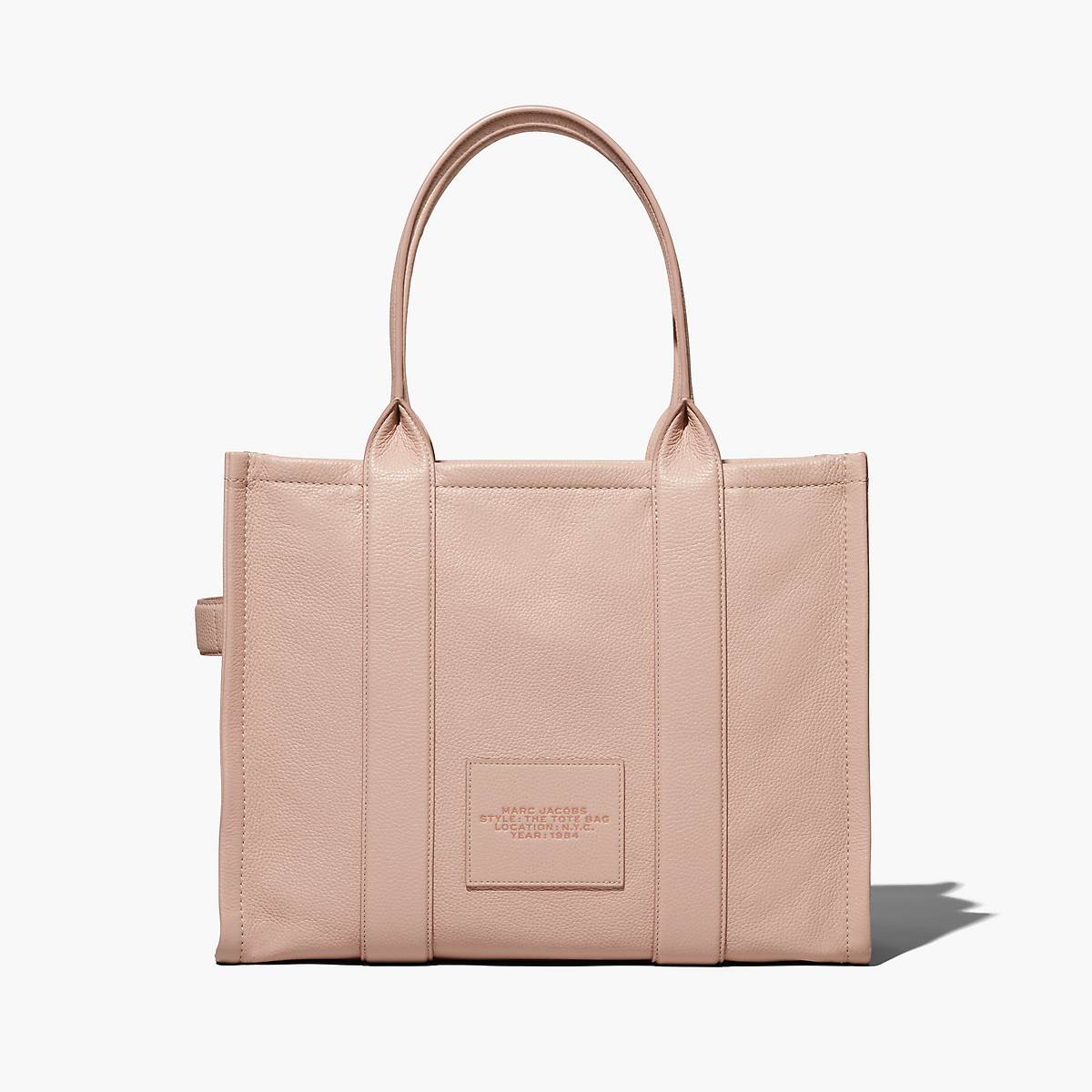 Marc Jacobs Leather Large Toteväska Dam Rosa | FKP-927086