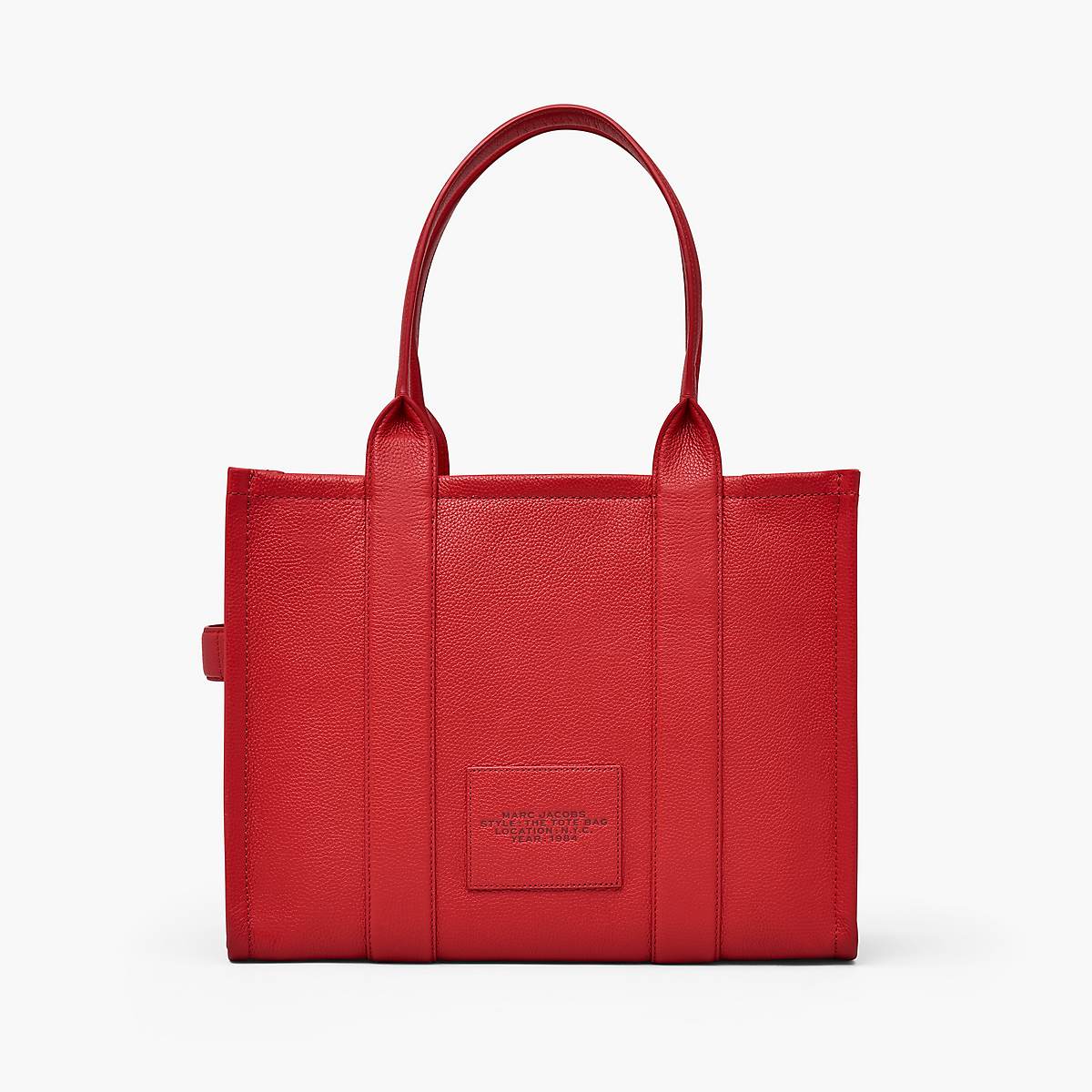 Marc Jacobs Leather Large Toteväska Dam Röda | MLU-034265