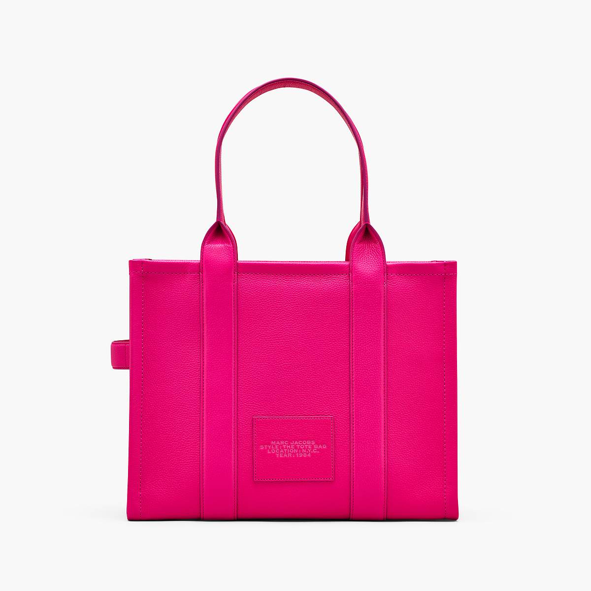 Marc Jacobs Leather Large Toteväska Dam Rosa | DNK-863425