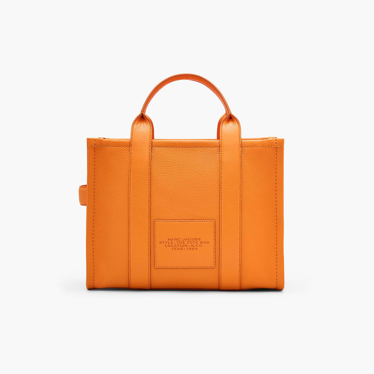 Marc Jacobs Leather Medium Toteväska Dam Orange | QXV-950321