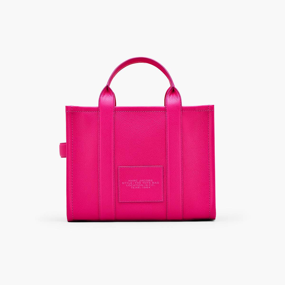 Marc Jacobs Leather Medium Toteväska Dam Rosa | IBZ-918603