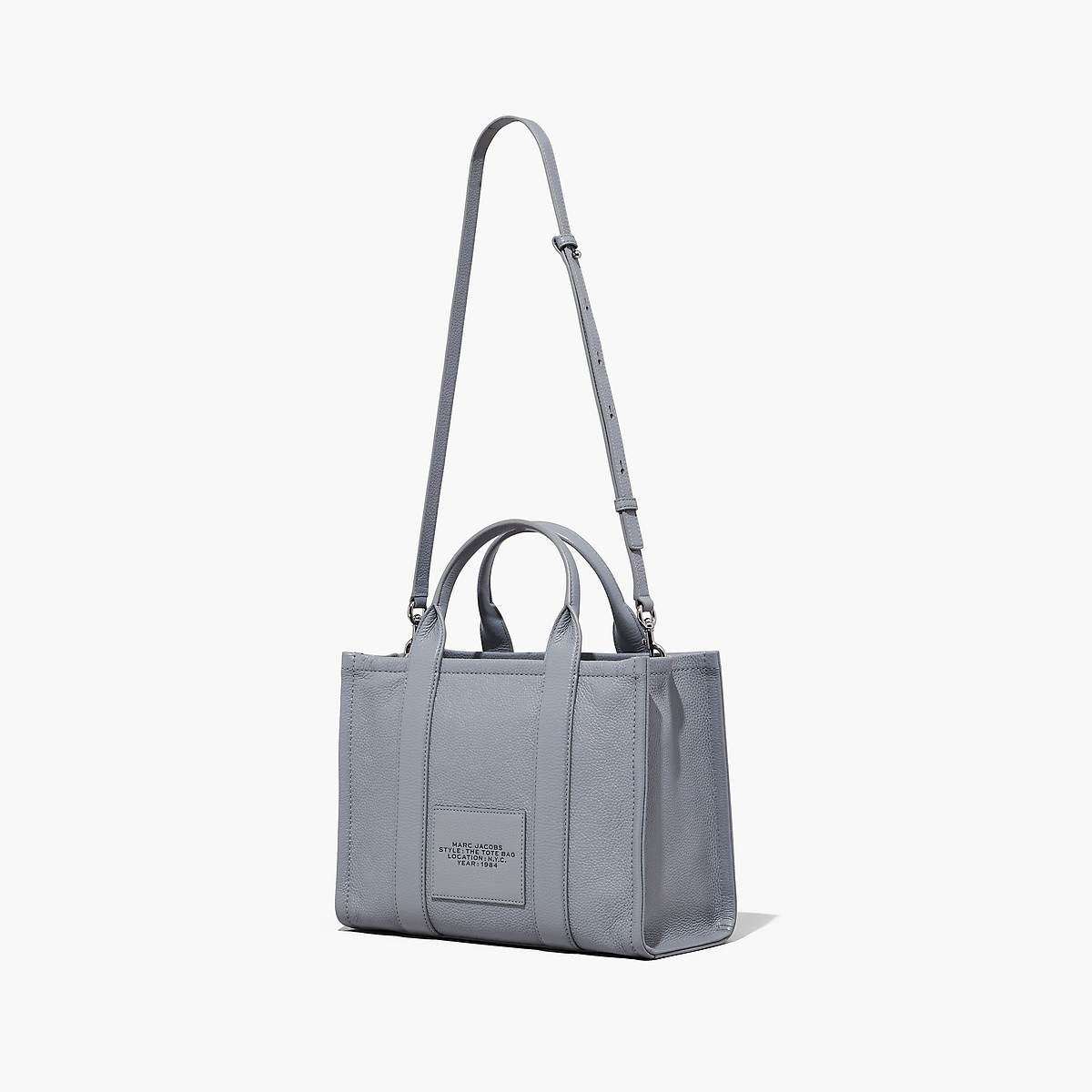 Marc Jacobs Leather Medium Toteväska Dam Grå | SLH-426108