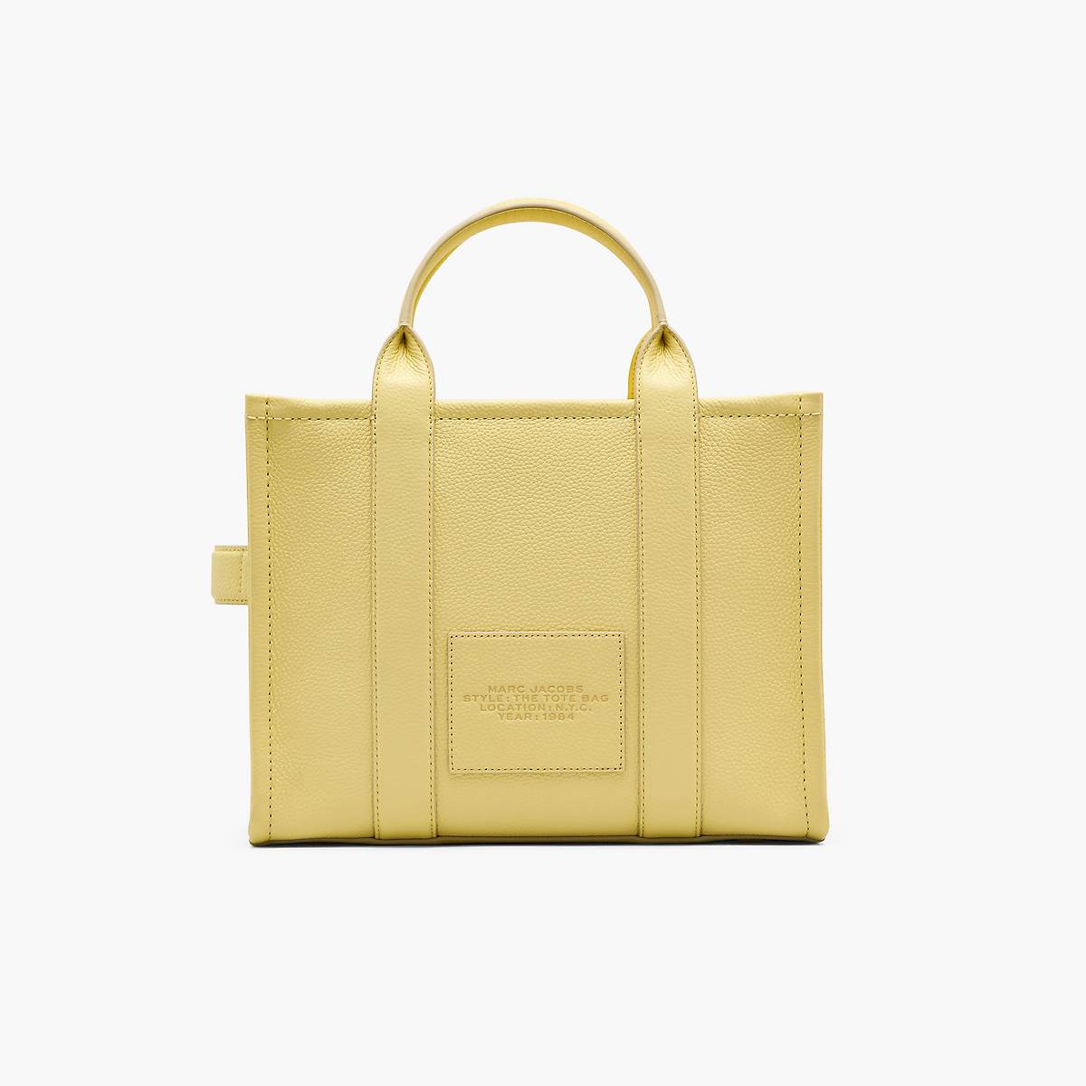 Marc Jacobs Leather Medium Toteväska Dam Gula | NIL-974621