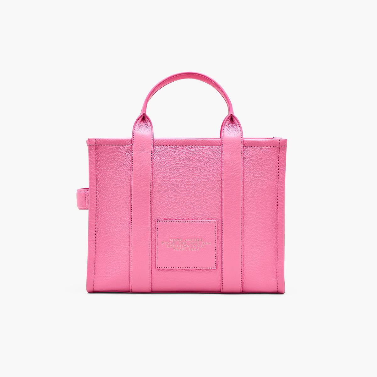 Marc Jacobs Leather Medium Toteväska Dam Rosa | NIW-265740