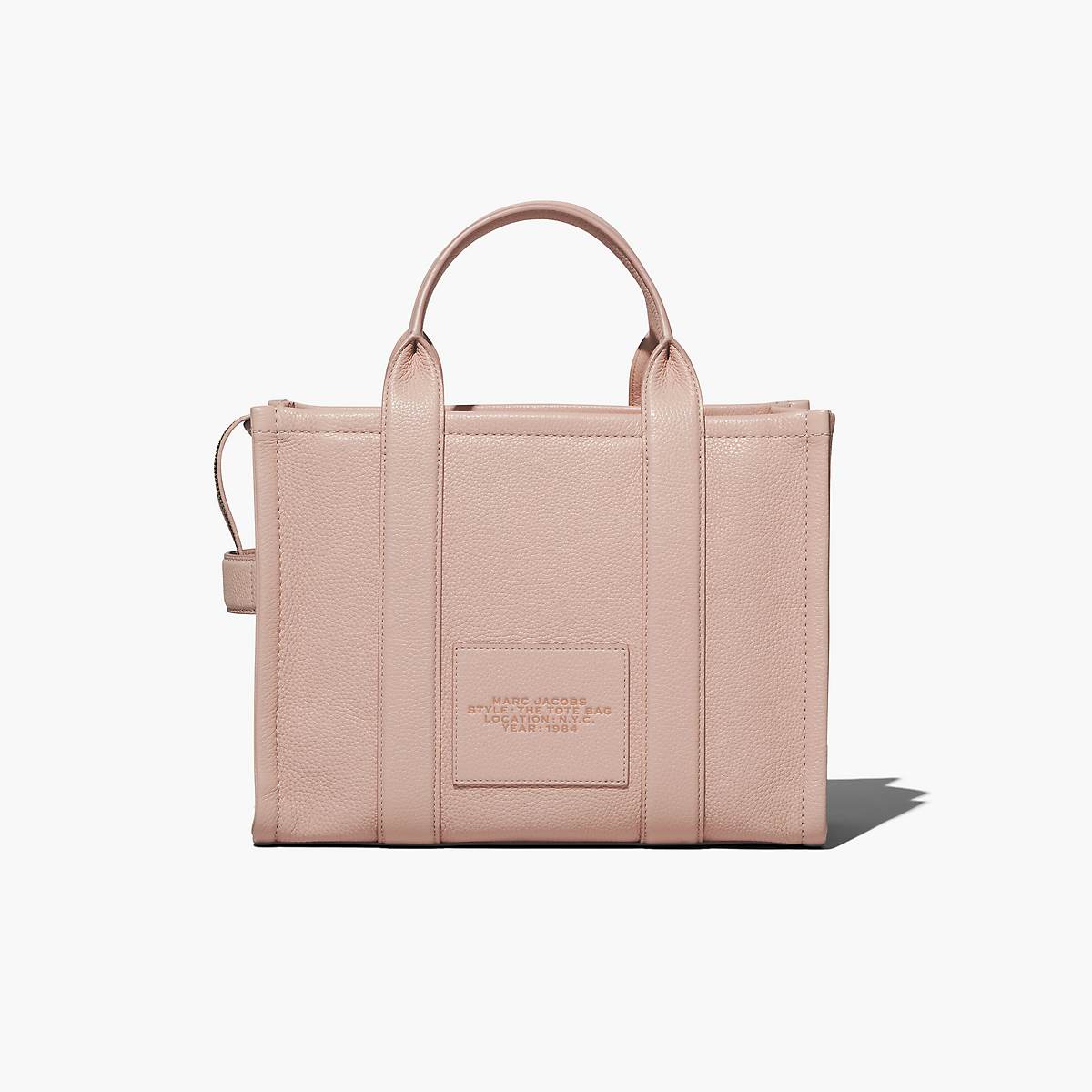 Marc Jacobs Leather Medium Toteväska Dam Rosa | KXT-903218