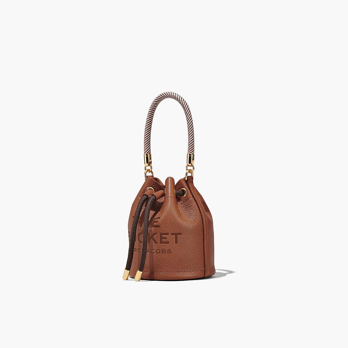 Marc Jacobs Leather Mini Bucket Väska Dam Bruna | QME-938241