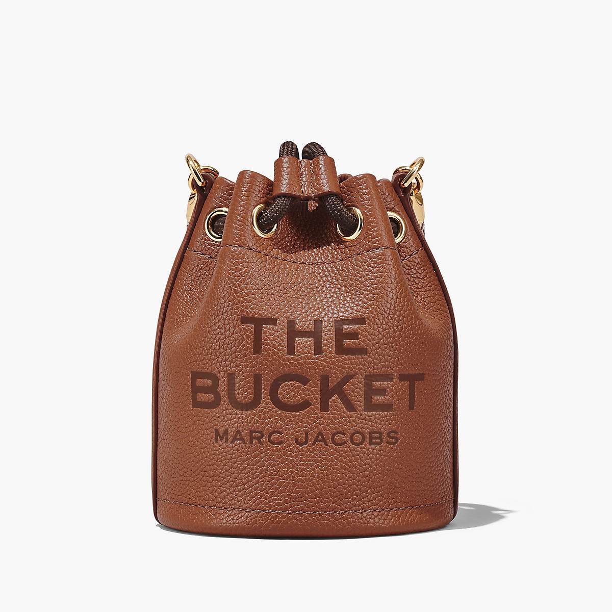 Marc Jacobs Leather Mini Bucket Väska Dam Bruna | QME-938241