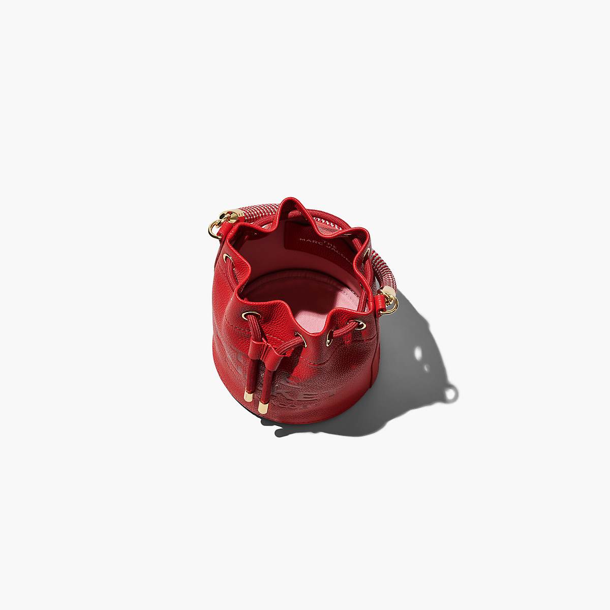 Marc Jacobs Leather Mini Bucket Väska Dam Röda | YWV-780921