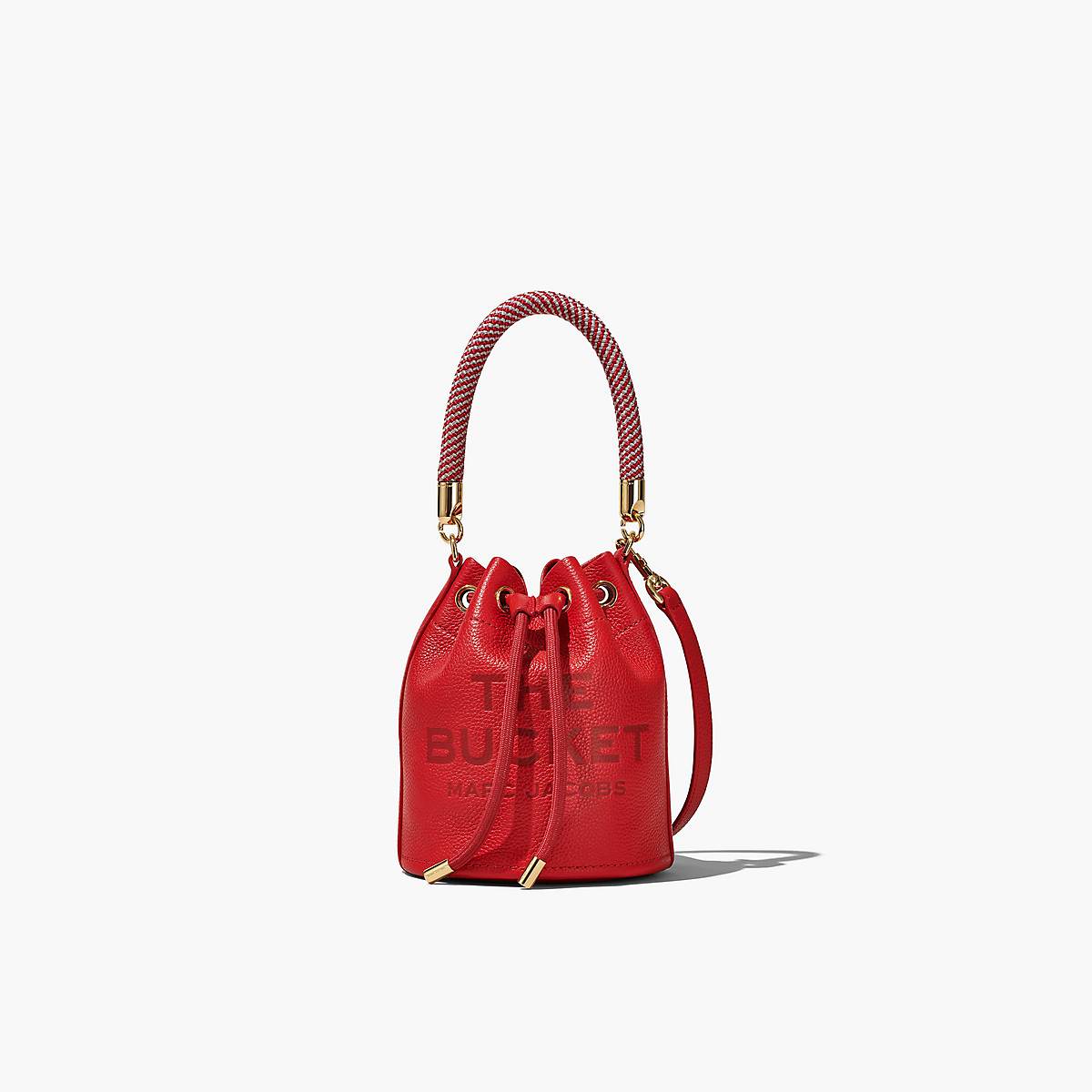 Marc Jacobs Leather Mini Bucket Väska Dam Röda | YWV-780921