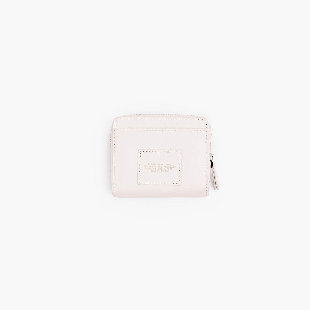 Marc Jacobs Leather Mini Compact Plånbok Dam Vita | DFW-379618