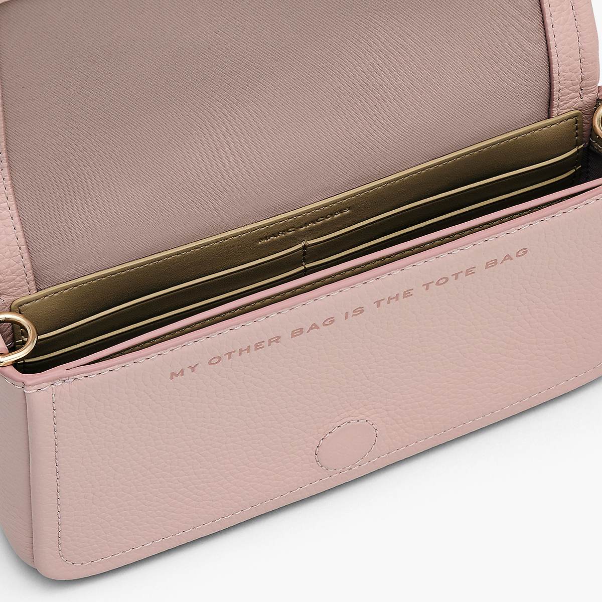 Marc Jacobs Leather Mini Crossbody Väska Dam Rosa | QSP-543897