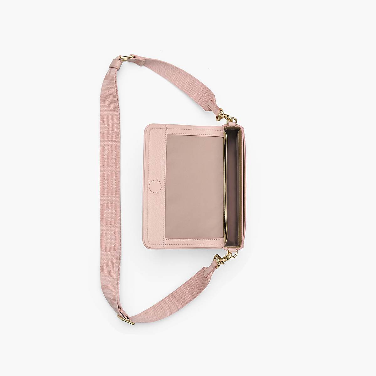 Marc Jacobs Leather Mini Crossbody Väska Dam Rosa | QSP-543897