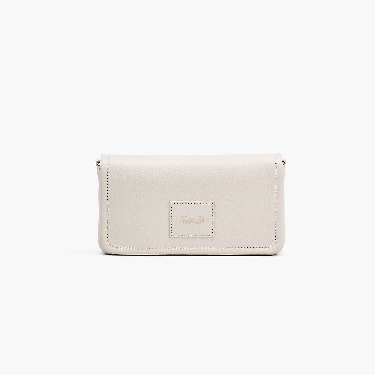 Marc Jacobs Leather Mini Crossbody Väska Dam Vita | DTH-941287