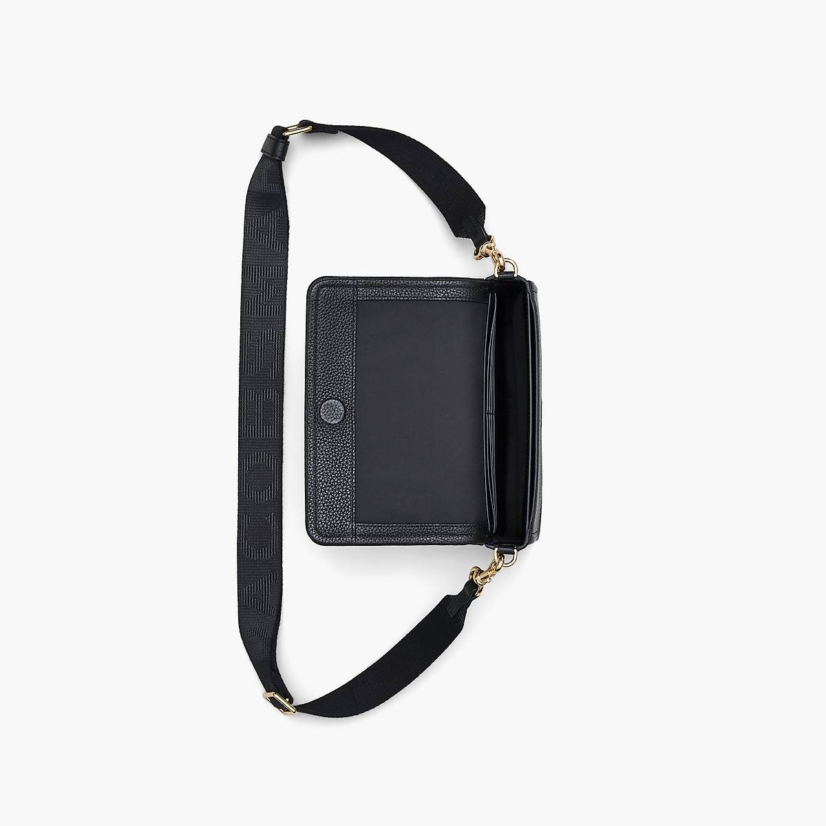 Marc Jacobs Leather Mini Crossbody Väska Dam Svarta | PEZ-407358