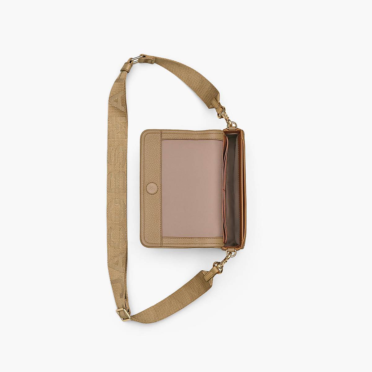 Marc Jacobs Leather Mini Crossbody Väska Dam Bruna | NGB-052148