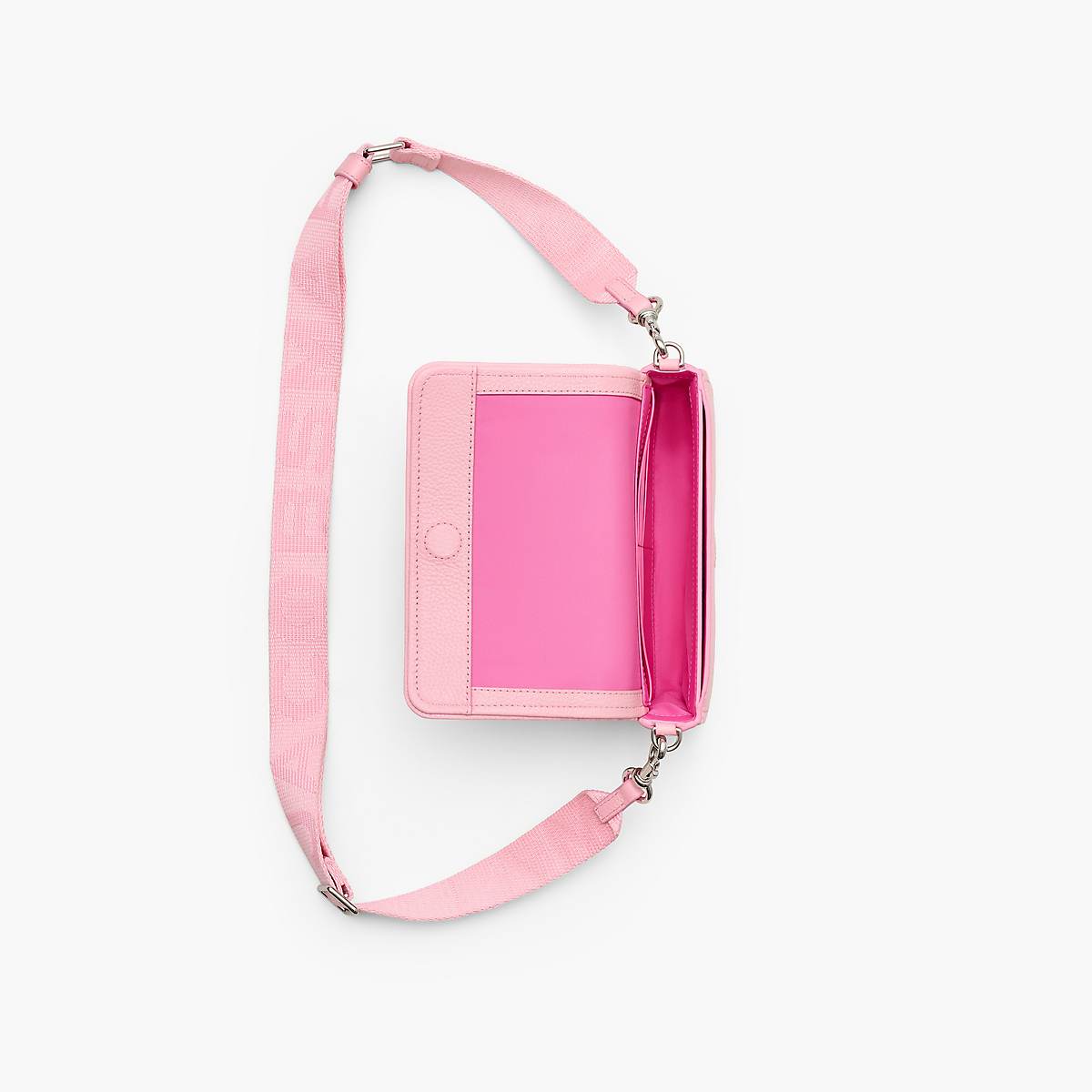 Marc Jacobs Leather Mini Crossbody Väska Dam Rosa | TZH-691482