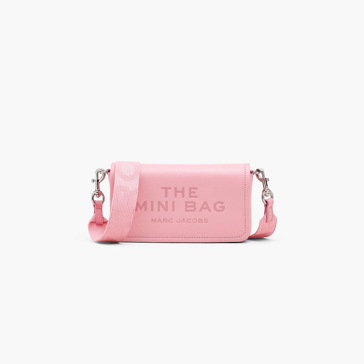 Marc Jacobs Leather Mini Crossbody Väska Dam Rosa | TZH-691482