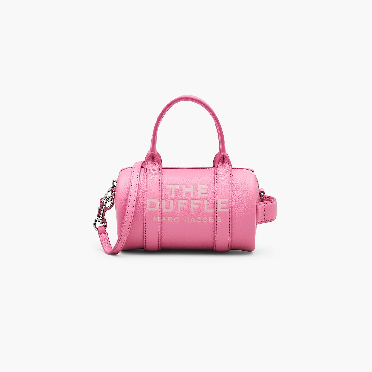 Marc Jacobs Leather Mini Duffle Crossbody Väska Dam Rosa | QBM-217890