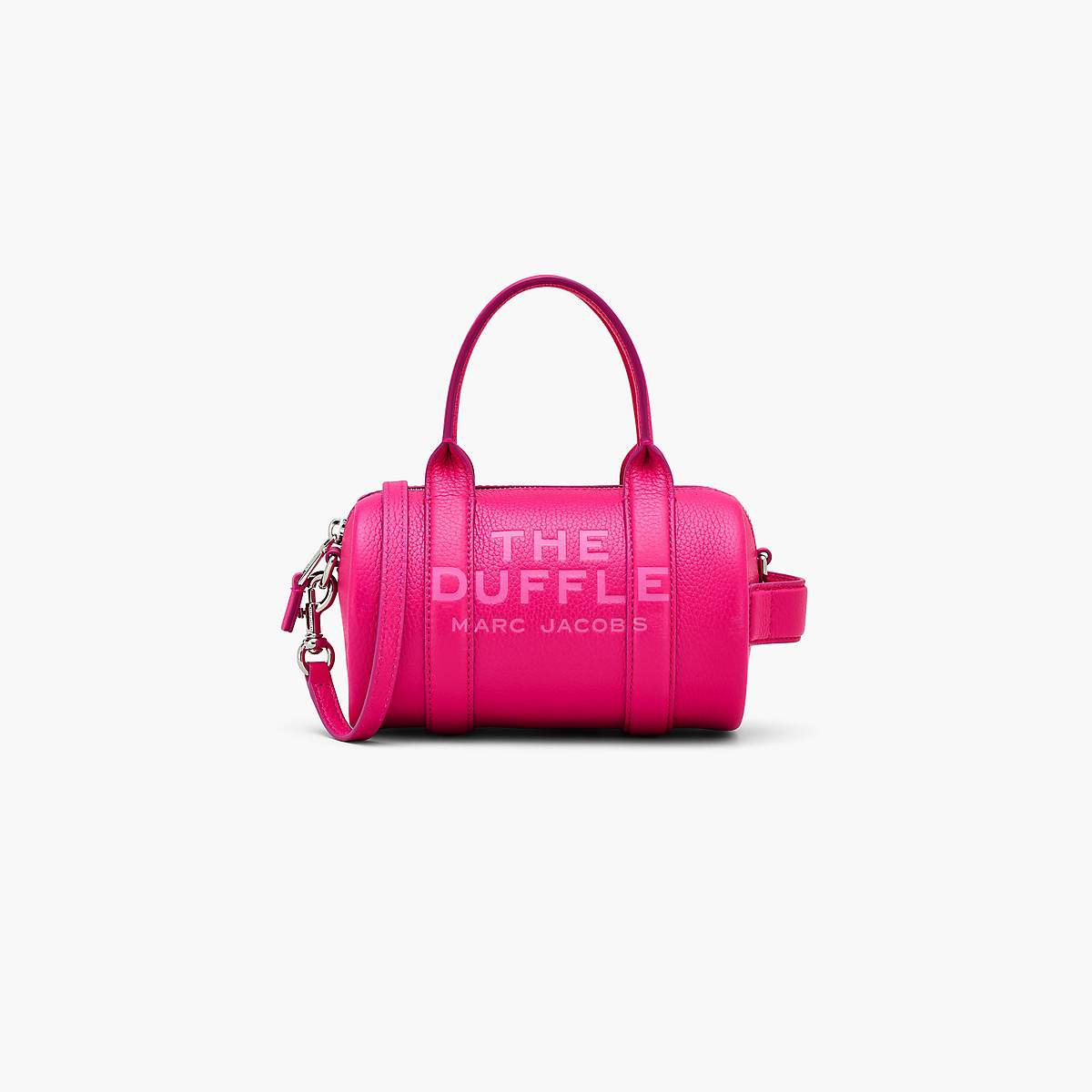 Marc Jacobs Leather Mini Duffle Crossbody Väska Dam Rosa | TWF-804712