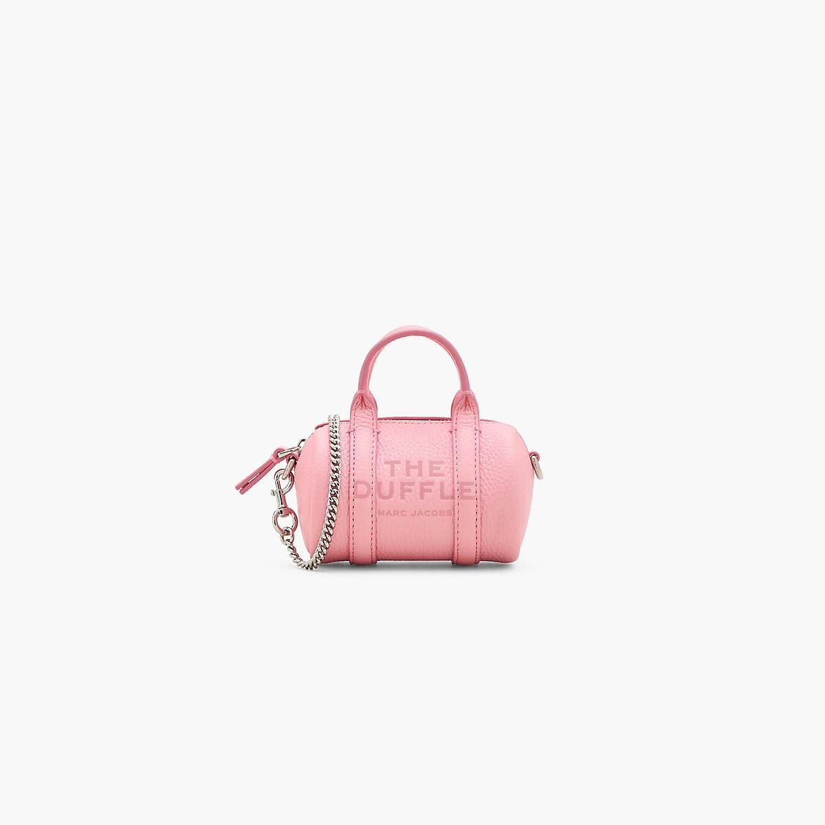 Marc Jacobs Leather Nano Duffle Crossbody Väska Dam Rosa | DCK-925813