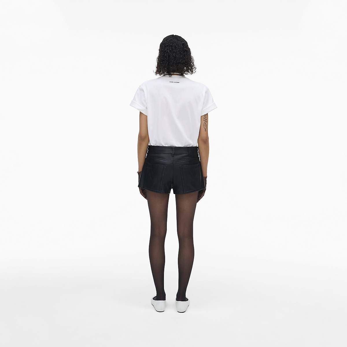 Marc Jacobs Leather Skort Kjolar Dam Svarta | GLN-283596