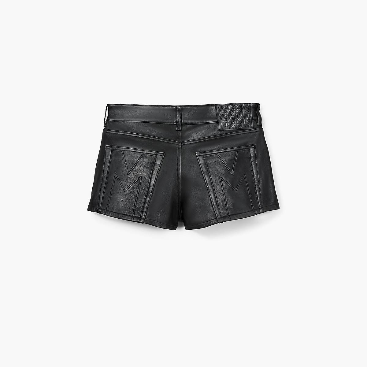 Marc Jacobs Leather Skort Kjolar Dam Svarta | GLN-283596