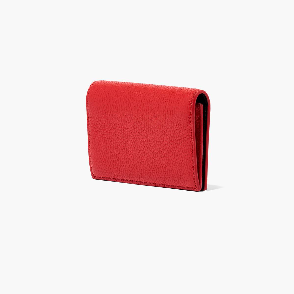 Marc Jacobs Leather Small Bifold Plånbok Dam Röda | XOS-159674