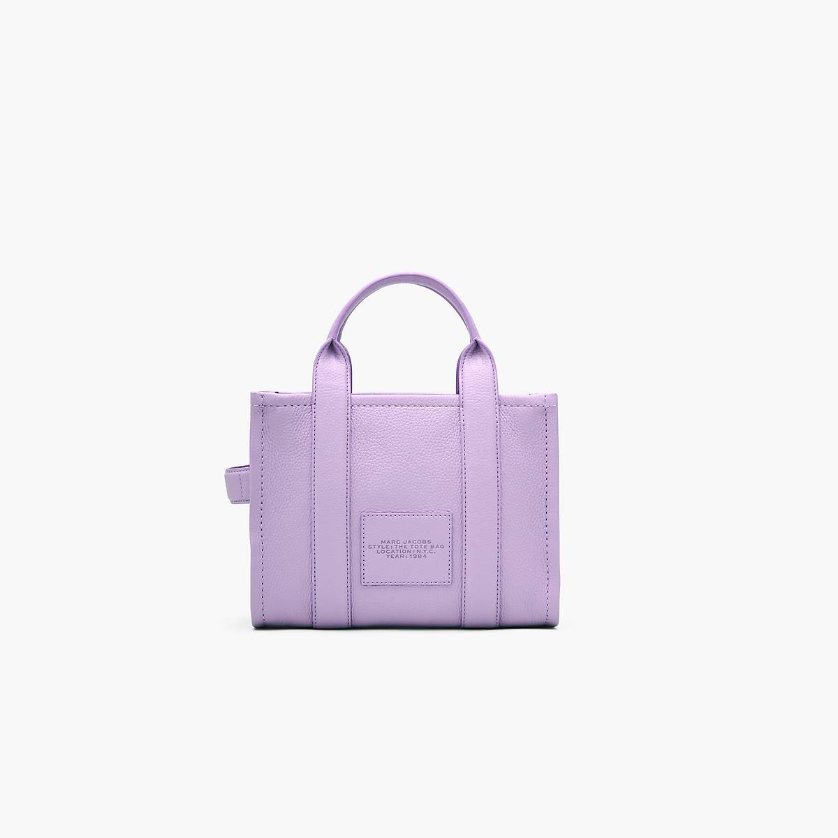 Marc Jacobs Leather Small Toteväska Dam Lila | NJB-542968