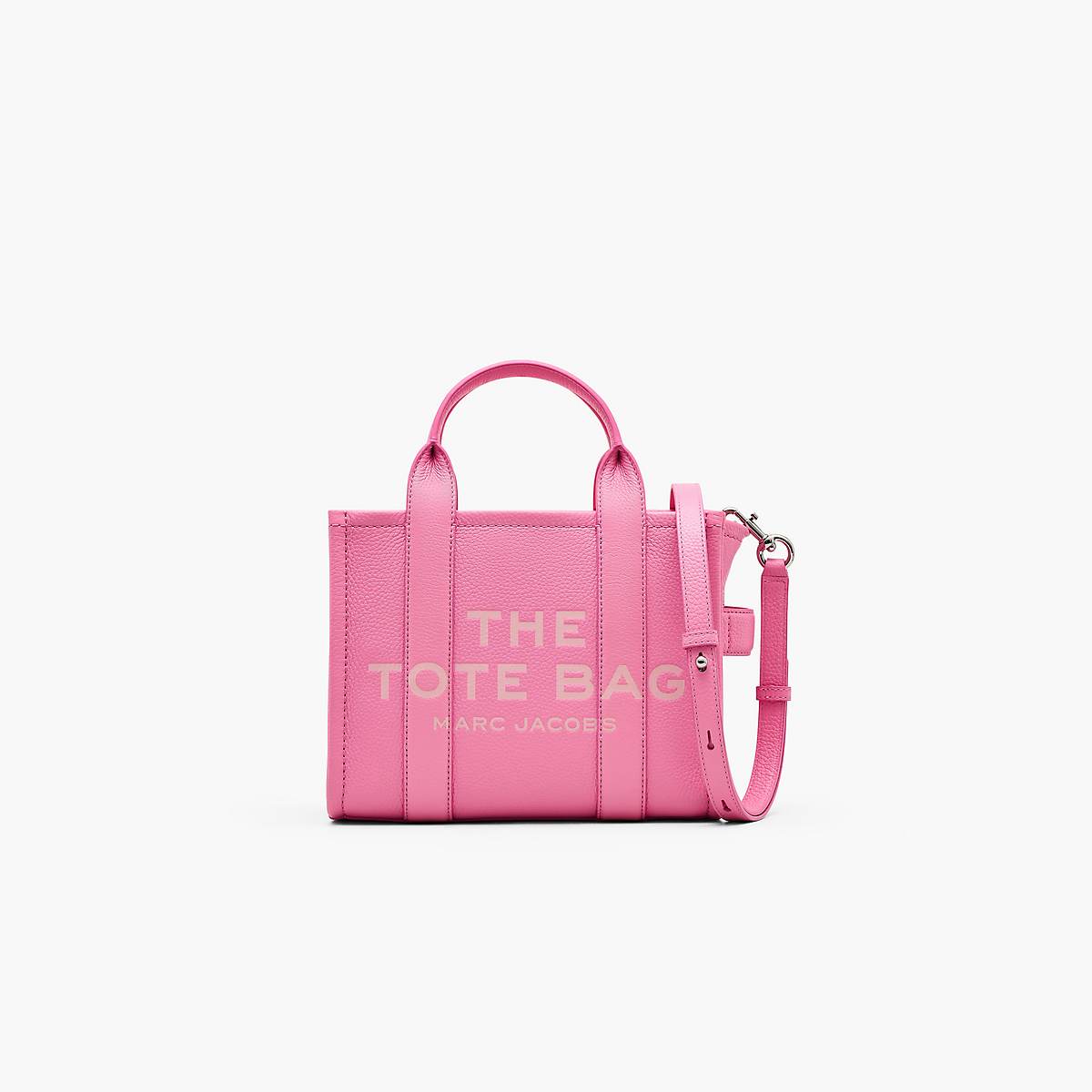 Marc Jacobs Leather Small Toteväska Dam Rosa | SPD-635829