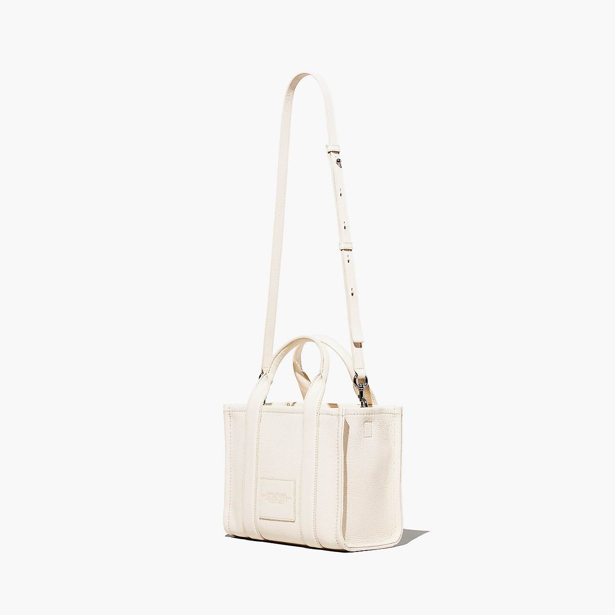 Marc Jacobs Leather Small Toteväska Dam Silver | VSA-923058