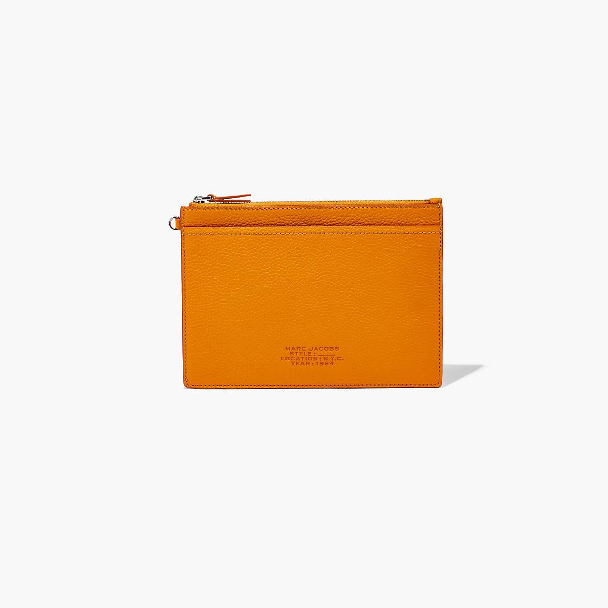 Marc Jacobs Leather Small Wristlet Plånbok Dam Orange | VWB-930165