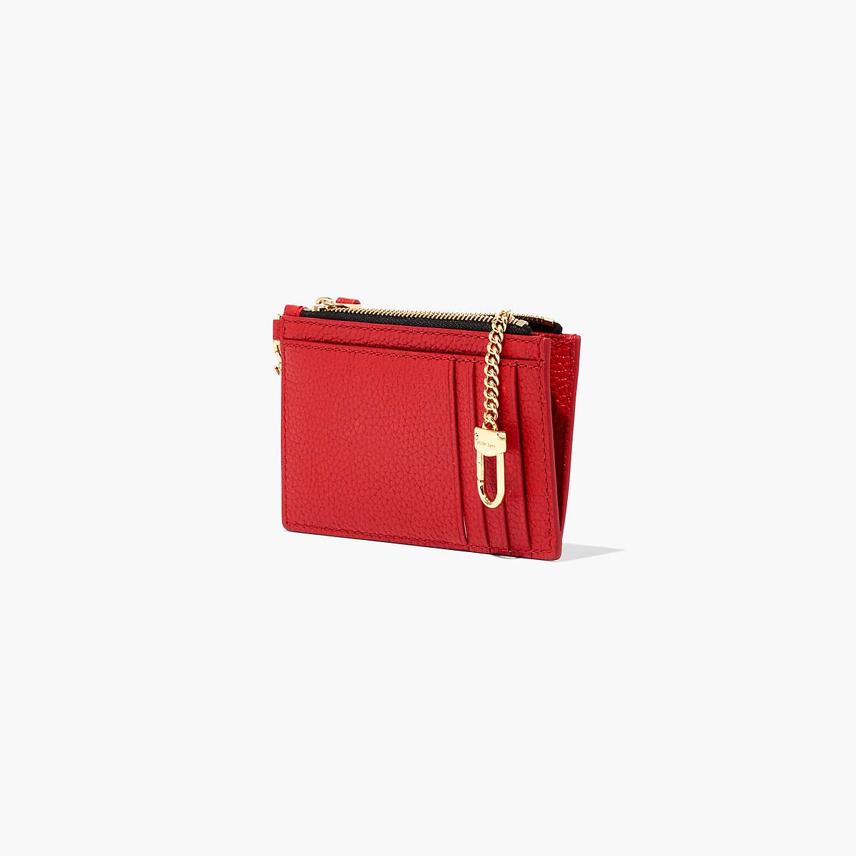 Marc Jacobs Leather Top Zip Wristlet Plånbok Dam Röda | QVL-038491