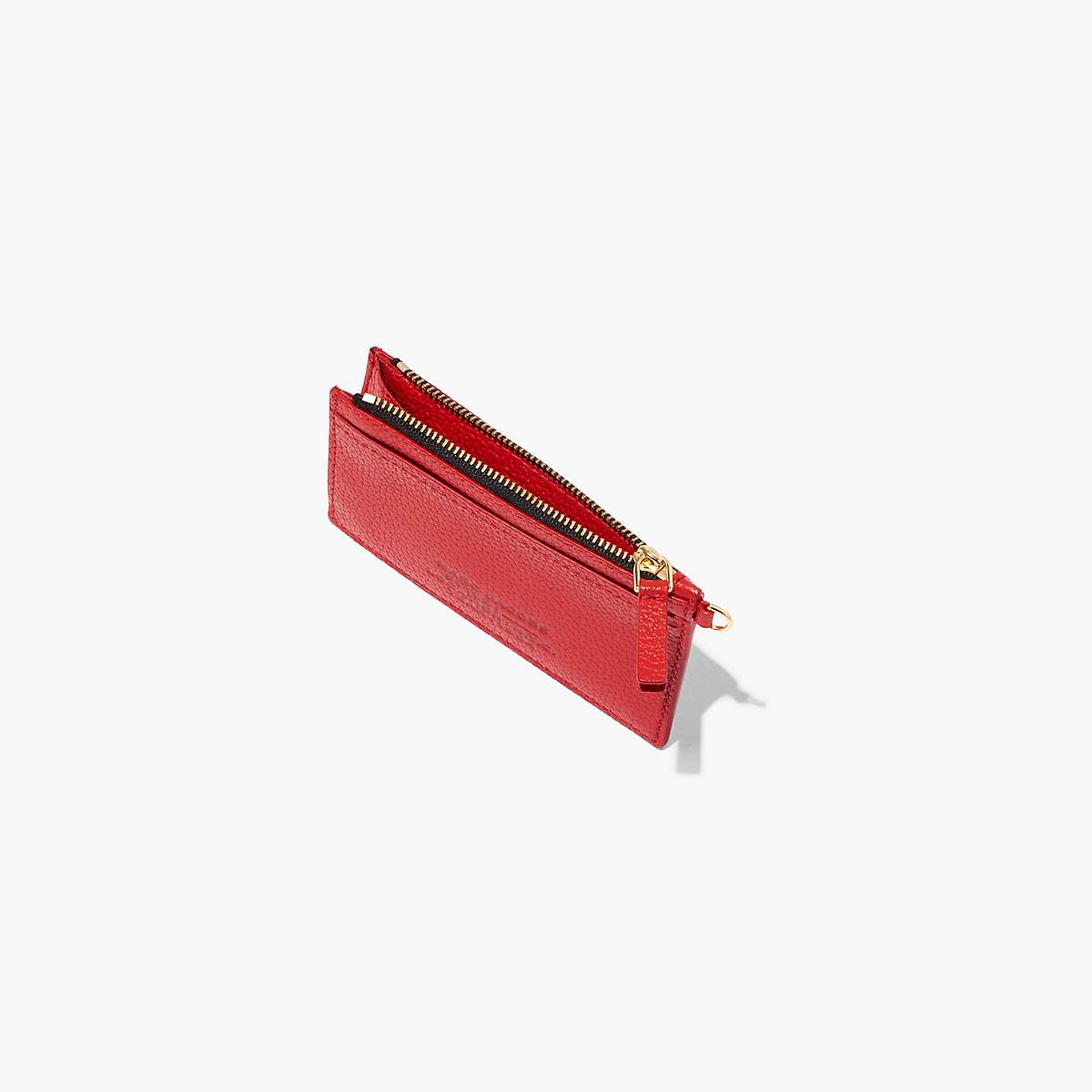 Marc Jacobs Leather Top Zip Wristlet Plånbok Dam Röda | QVL-038491