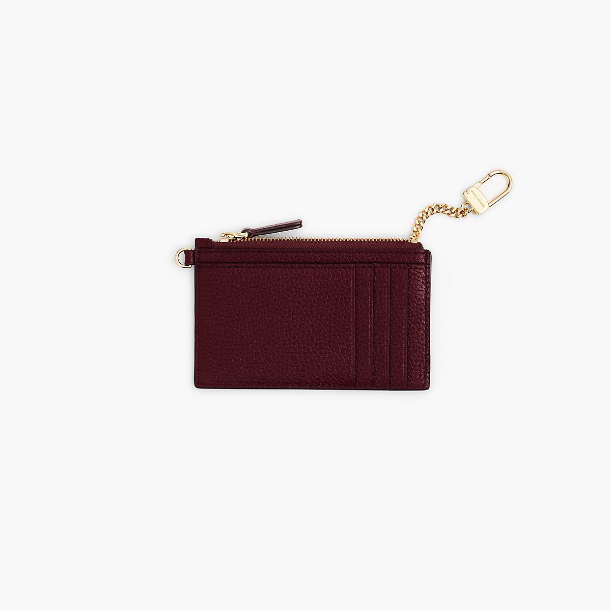 Marc Jacobs Leather Top Zip Wristlet Plånbok Dam Bruna | BVH-034816